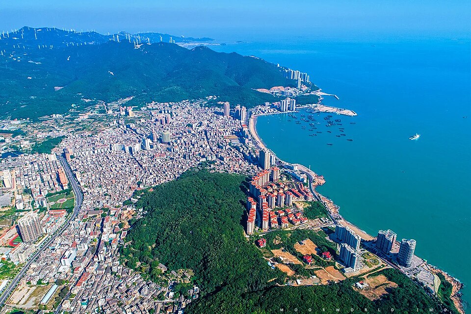 南澳岛航拍全景